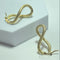 Boucles d'oreilles Infinity - Boucles d’oreilles en or jaune 14K 58 Facettes 250256