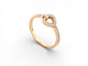 Bague 55 FRED Pretty Woman - Bague mini modèle en or rose 18k et diamants 58 Facettes 272582