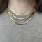 Collier Collier trois rangs articulé en or jaune 18K 58 Facettes REF2396-118