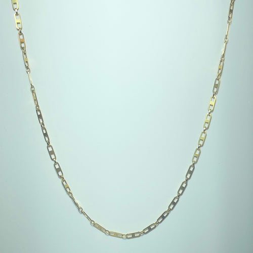 Collier Collier maillons ajourés en or jaune 18K, 46 cm 58 Facettes 250243