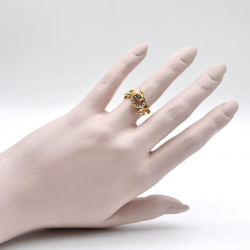 Bague Carrera y Carrera Origen - Bague spirale en or jaune 18k et diamants 58 Facettes A1002N