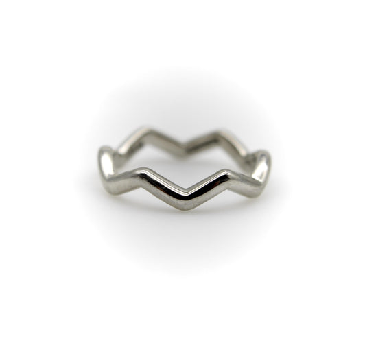 Bague Tiffany & Co. Paloma Picasso - Bague Zig Zag en platine 58 Facettes A2006R