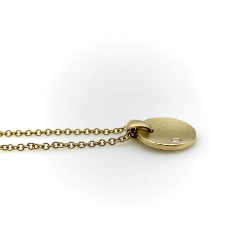 Collier Tony Malmed Little Zen - Collier pendentif en or 18k et diamant 58 Facettes A2006T