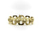 Bracelet Bracelet vintage à maillons alternés en or 14k 58 Facettes A1002X