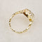 Bague 55 Art déco - Bague diamants en or jaune 585 et platine 58 Facettes 2641
