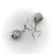 Boucles d'oreilles Boucles d’oreilles pendantes Art déco en or blanc 18k, cristal de roche et diamants 58 Facettes