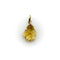 Pendentif Pendentif fleur en or jaune 14 carats et citrine sculptée 58 Facettes A2006W
