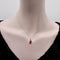 Pendentif Pendentif fleur en or 14 carats et tourmaline rose sculptée 58 Facettes A2006X