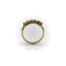 Bague Bague cinq pierres en or jaune 14k et diamants taille ancienne 58 Facettes A10030