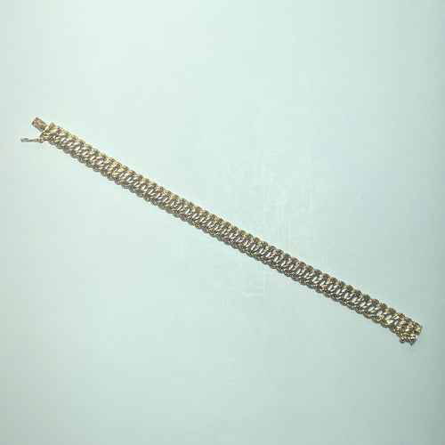 Bracelet Bracelet maille torsadée en or jaune 18K 12,16 g 58 Facettes 250339