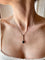 Collier Pendentif collier - Saphir coussin 3 ct et diamants en or 18k 58 Facettes