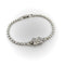 Bracelet Art déco - Bracelet ligne fleur en platine et diamants 58 Facettes A20072