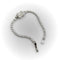 Bracelet Art déco - Bracelet ligne fleur en platine et diamants 58 Facettes A20072