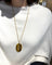 Pendentif Pendentif motif géométrique en or jaune et diamants 58 Facettes 1
