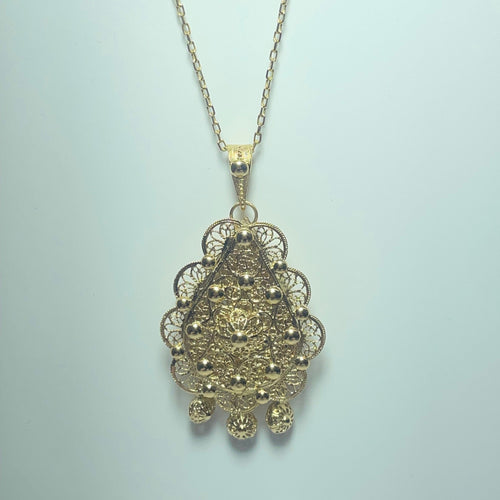 Pendentif Chouka - Pendentif en or jaune 18K 23,84 g 58 Facettes 250281