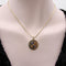 Pendentif Cartier - Pendentif médaillon vintage en or jaune 14K émaillé 58 Facettes A1003B