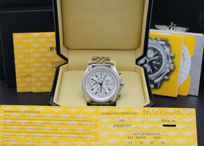Montre Breitling Bentley GT - Montre automatique réf. A13362 en acier 45 mm 58 Facettes BTL/BTY/002