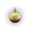 Pendentif Pendentif disque en or jaune et blanc 18k avec diamants 58 Facettes A2000I