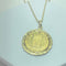 Pendentif Pendentif pièce 20 francs Louis XVIII en or 18 carats 58 Facettes 250362