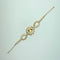 Bracelet Bracelet à calligraphie arabe en or jaune 14 carats (16,79 g) 58 Facettes 250364