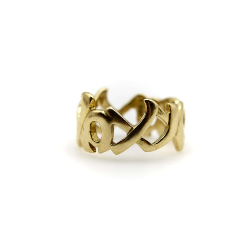 Bague Tiffany & Co. Paloma Picasso Graffiti - Bague en or jaune 18k 58 Facettes