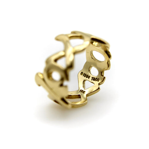 Bague Tiffany & Co. Paloma Picasso Graffiti - Bague en or jaune 18k 58 Facettes