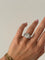 Bague 52 Bague vintage années 60 avec diamants (centre 3,50 ct) 58 Facettes