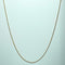 Collier Chaîne en or jaune 18 carats 4,63 g 58 Facettes 250383