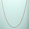 Collier Chaîne - or jaune 18 carats 3,38 g, 47 cm 58 Facettes 250384
