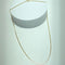 Collier Chaîne - or jaune 18 carats 3,38 g, 47 cm 58 Facettes 250384
