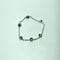 Bracelet Bracelet œil de protection en or jaune 14 carats 6,30 g 58 Facettes 250388