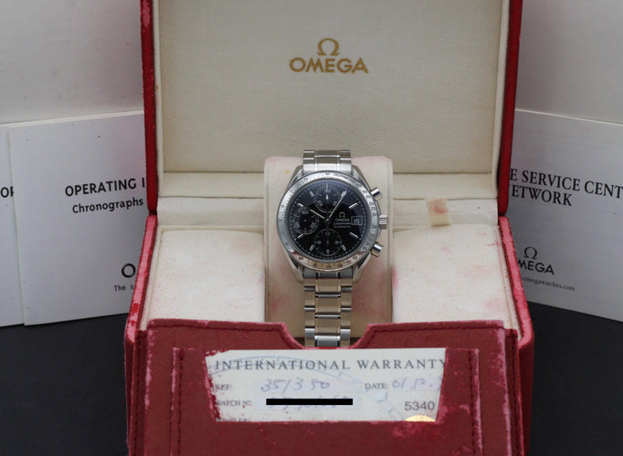 Montre Omega Speedmaster Date - Montre automatique acier réf. 3513.50.00 58 Facettes OMG/SPE/486