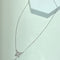 Collier Collier papillon en or blanc 18K et diamants 0,33 ct 58 Facettes 250103