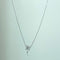 Collier Collier papillon en or blanc 18K et diamants 0,33 ct 58 Facettes 250103