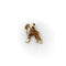 Pendentif Pendentif vintage - Charm boxer en or jaune 14K émaillé 58 Facettes