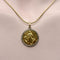 Pendentif Pendentif édouardien français - Vierge Marie en or 18k, platine et diamants 58 Facettes A20016