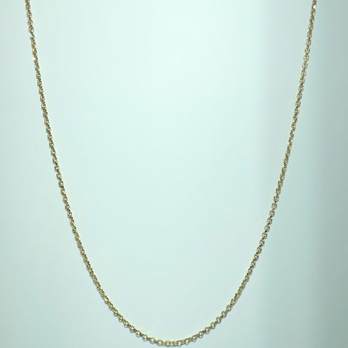 Collier Collier en or jaune 18 carats 3,15 g 48,5 cm 58 Facettes 260008