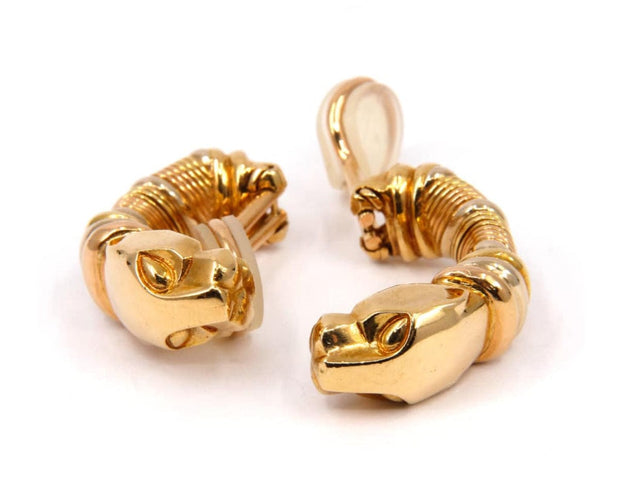 CARTIER - Clips d'oreilles en or jaune 58 Facettes