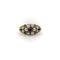 Bague 55 Bague fleur victorienne en or 15K avec perles et rubis 58 Facettes A2001A