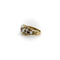 Bague 55 Bague fleur victorienne en or 15K avec perles et rubis 58 Facettes A2001A
