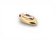 Pendentif Poiray - Pendentif vintage en or jaune 18k et pierre rose 58 Facettes 272210