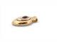 Pendentif Poiray - Pendentif vintage en or jaune 18k et pierre rose 58 Facettes 272210