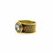 Bague Bague vintage en or 22k à filigrane avec pièce ancienne en argent 58 Facettes A2001F