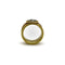 Bague Bague vintage en or 22k à filigrane avec pièce ancienne en argent 58 Facettes A2001F