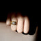 Bague Bague vintage en or 22k à filigrane avec pièce ancienne en argent 58 Facettes A2001F