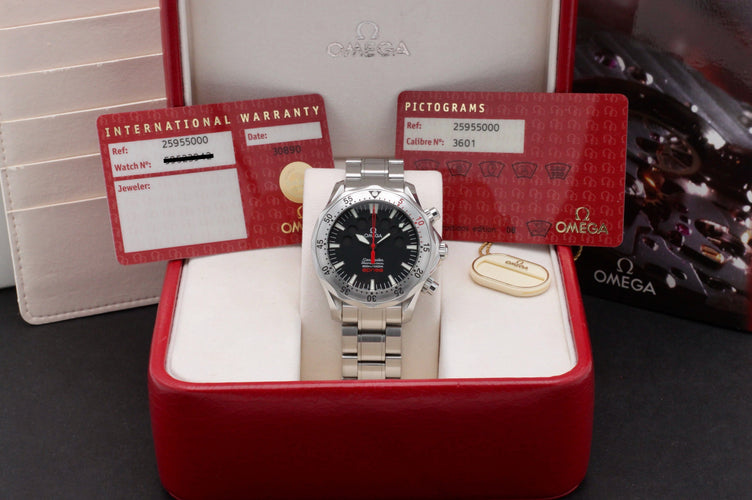 Montre Omega Seamaster Apnea - Montre automatique acier réf. 2595.50.00 (2011) 58 Facettes OMG/SEA/280