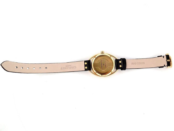 Montre Chaumet Liens Lumière - Montre femme quartz en or jaune 18k, diamants et nacre 58 Facettes 253809