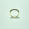 Bague 53.5 Bague en or jaune 18 carats à pierres vertes facettées 58 Facettes 260029