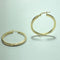 Boucles d'oreilles Boucles d’oreilles créoles en or jaune 14 carats (3,21 g) 58 Facettes 260023