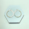 Boucles d'oreilles Boucles d’oreilles créoles en or jaune 14 carats (3,21 g) 58 Facettes 260023